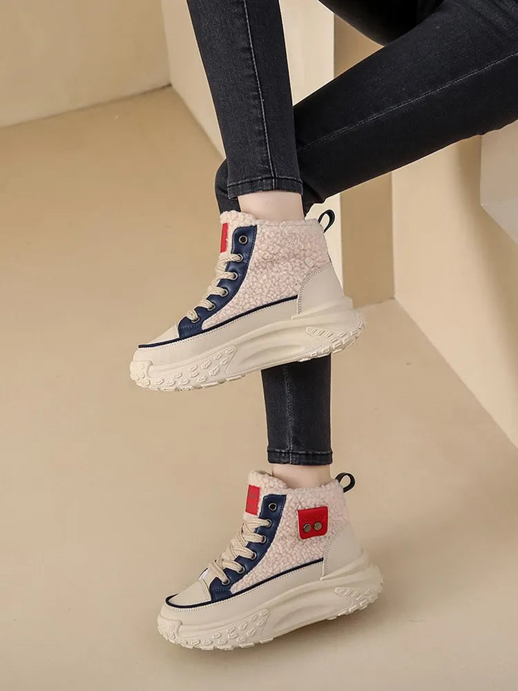 WW | Schneestiefel Für Frauen Mit Dicker, Warmer Sohle