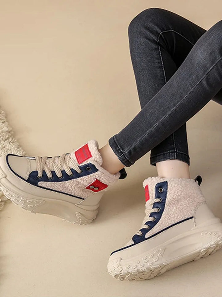 W&W Mode | Schneestiefel Für Frauen Mit Dicker, Warmer Sohle