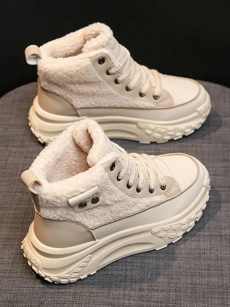 WW | Schneestiefel Für Frauen Mit Dicker, Warmer Sohle