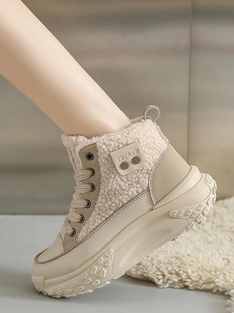 WW | Schneestiefel Für Frauen Mit Dicker, Warmer Sohle