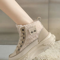 WW | Schneestiefel Für Frauen Mit Dicker, Warmer Sohle