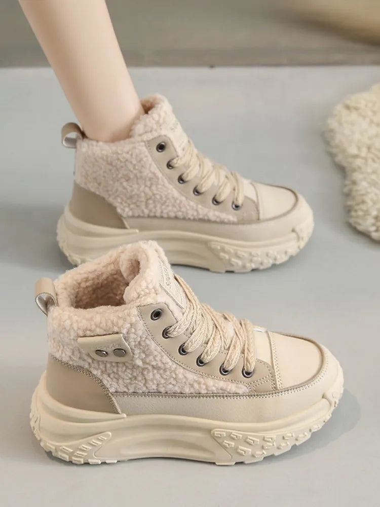 WW | Schneestiefel Für Frauen Mit Dicker, Warmer Sohle