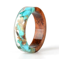 WW | Transparenter Holzharzring