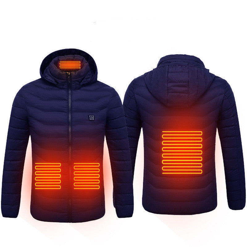 WW | Elegante USB-heizbare Jacke für Herren, thermisch Winter