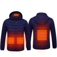 WW | Elegante USB-heizbare Jacke für Herren, thermisch Winter