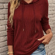Kapuzenpullover mit Kordelzug