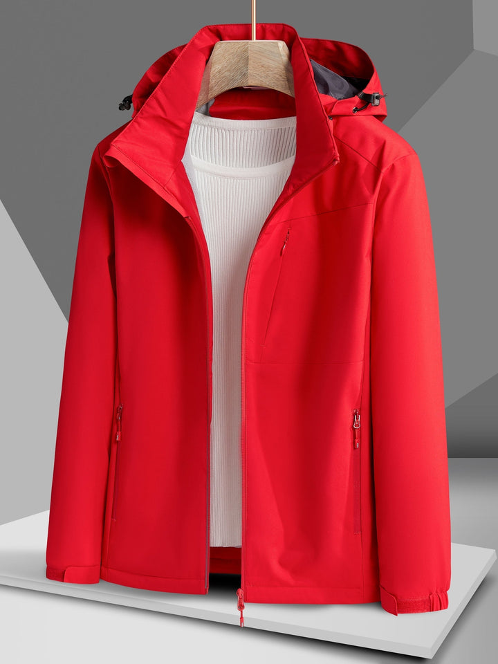W&W Mode Wasserdichte Fleece-Winterjacke Mit Kapuze Für Damen | Perfekt Für Outdoor-Aktivitäten