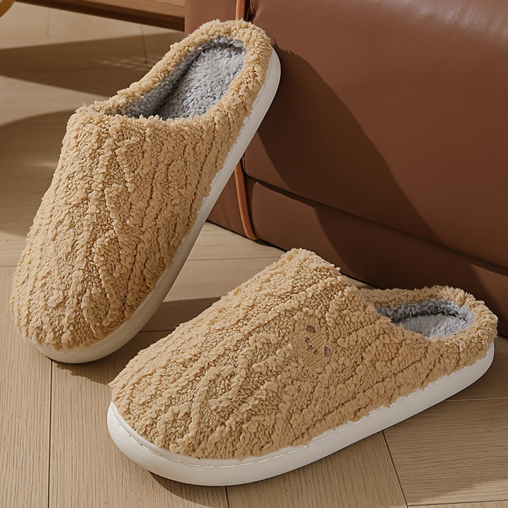 W&W Mode | Kuschelige Plüschgefütterte Winterpantoffeln – Warm Und Bequem Für Den Winter