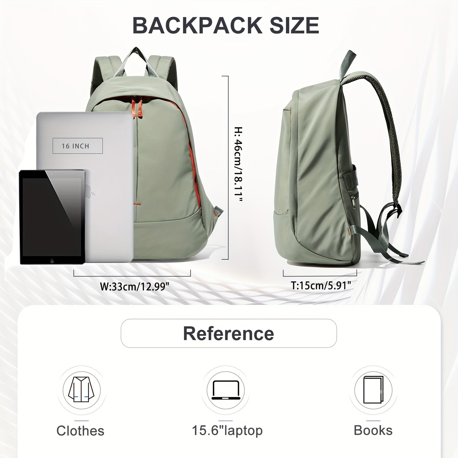 WW | Minimalistischer Rucksack Für Damen & Herren Leicht & Nachhaltig