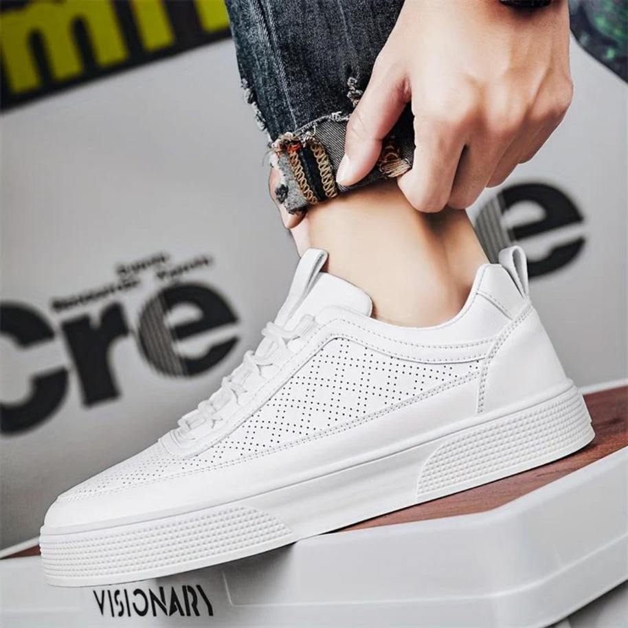 WW | Bequeme Lässig Weiße Herrenschuhe