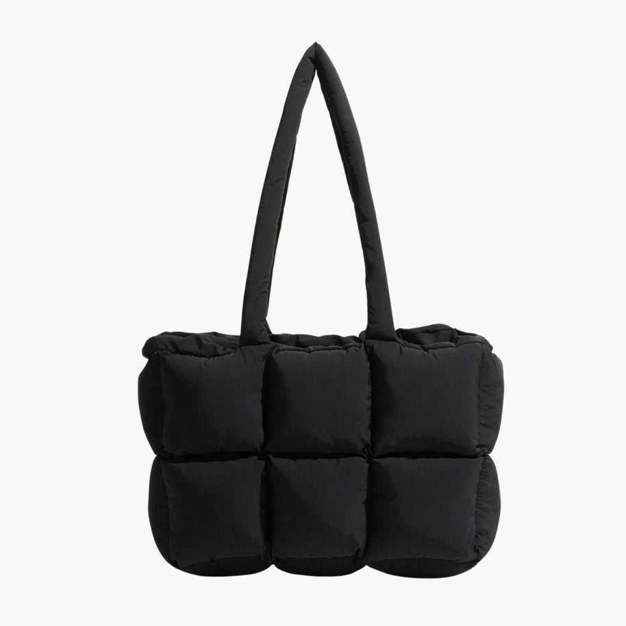 WW | Puffer Schultertasche für Damen - Stilvolle und geräumige Handtasche