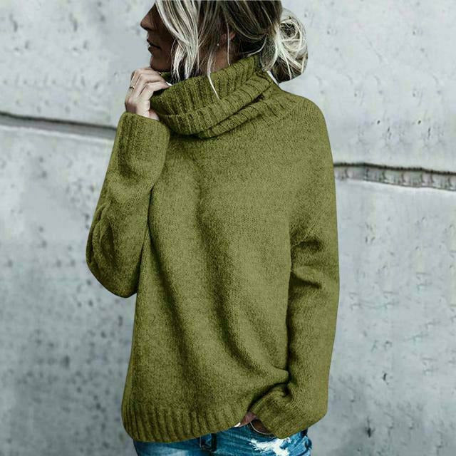 WW | Rollkragen Strickpullover