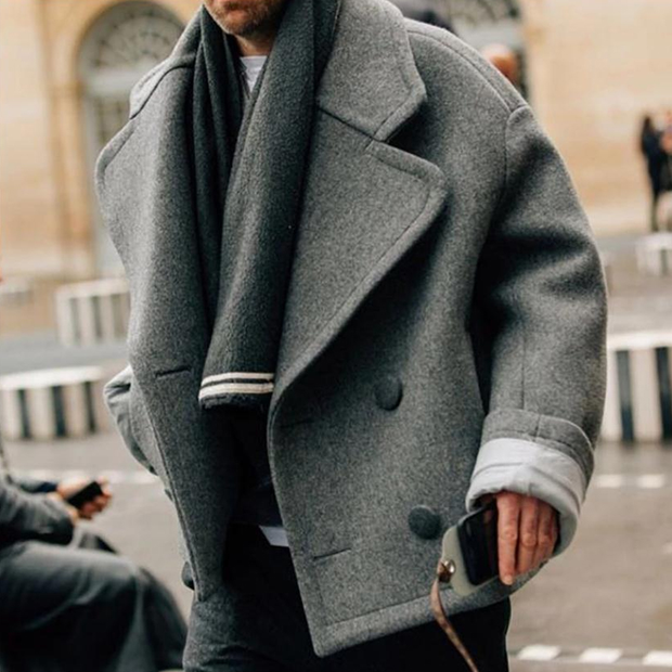 WW | Klassische Wolljacke Für Männer