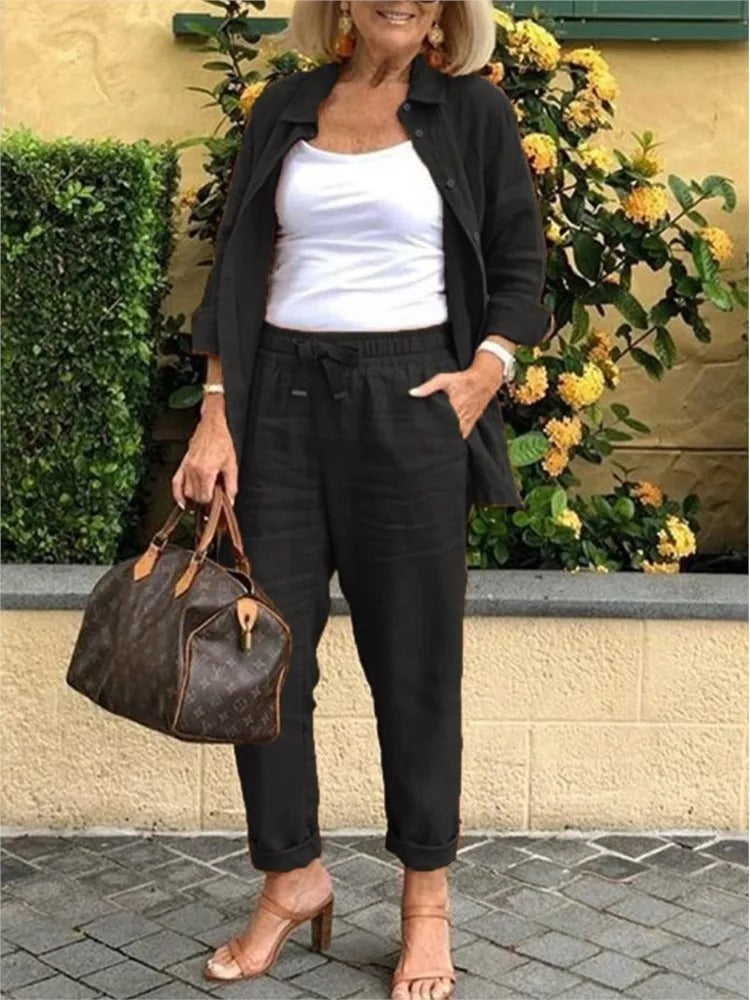 WW | Langarmshirt und Hosen Set