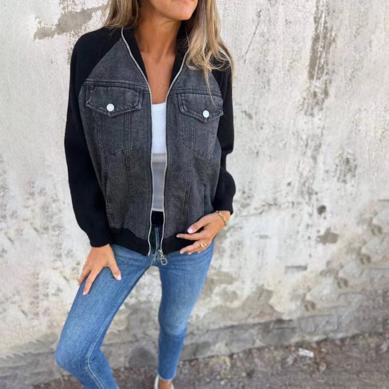 W&W Mode | Moderne Jacke mit Denim