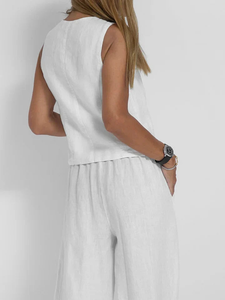 WW | Zweiteiliges Weste-Set für Damen