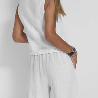 WW | Zweiteiliges Weste-Set für Damen