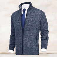 WW | Elegantes Herrenjackett mit Reißverschluss und Taschen