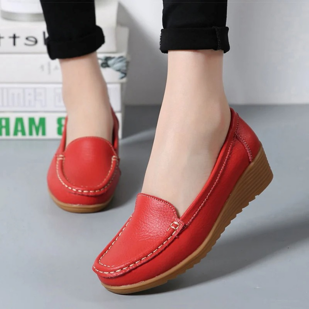 W&W Mode – Damen-Slipper im Mokassin-Slip-on-Stil