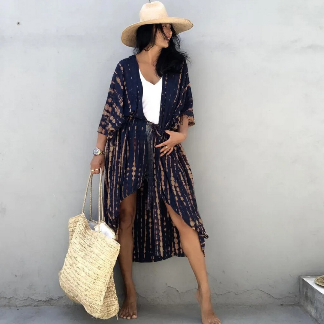 W&W Mode | Sommer Print Kimono Für Damen