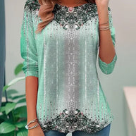 WW | Elegantes Top Mit Print