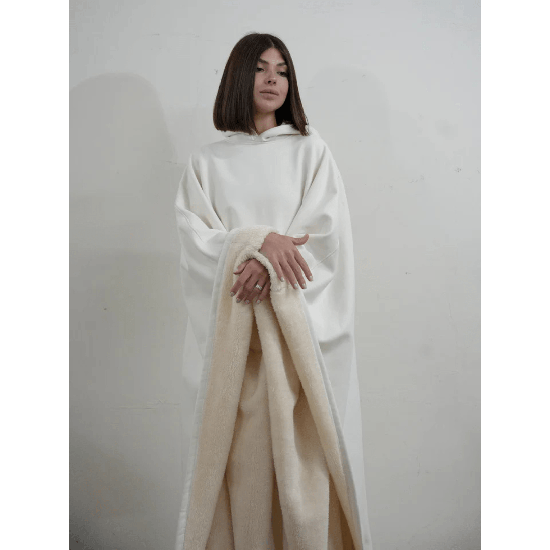Oversize-Decken-Hoodie in Einheitsgröße