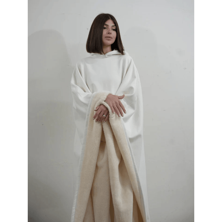 Oversize-Decken-Hoodie in Einheitsgröße