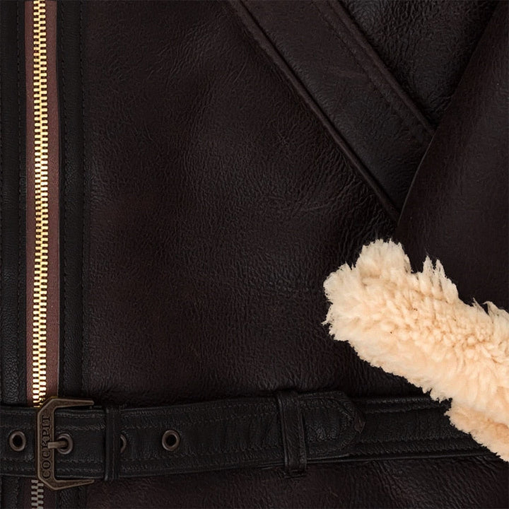 W&W Mode | Leichte, Mit Wolle Gefütterte Jacke