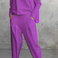 WW | Zweiteiliges Set In Einem Lässigen Relaxed Fit Modell