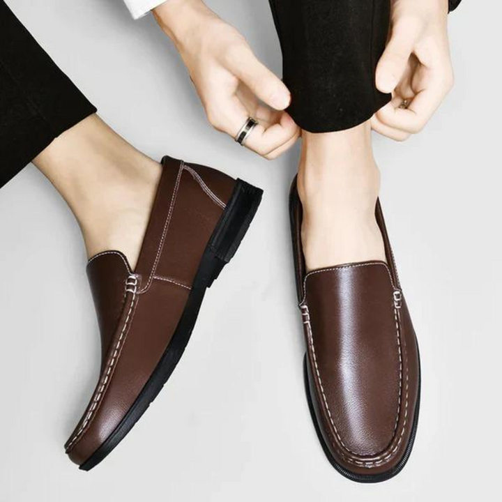 W&W Mode | Leder Loafer Zum Hineinschlüpfen