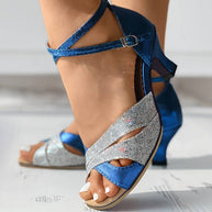 WW | Elegante Pailletten-Sandalen