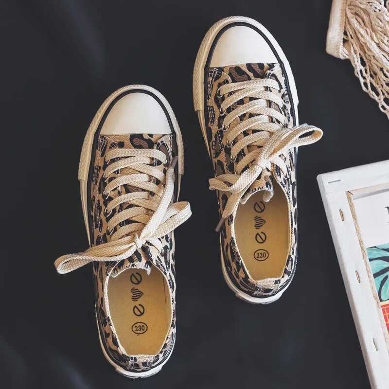 WW | Leopard Turnschuhe