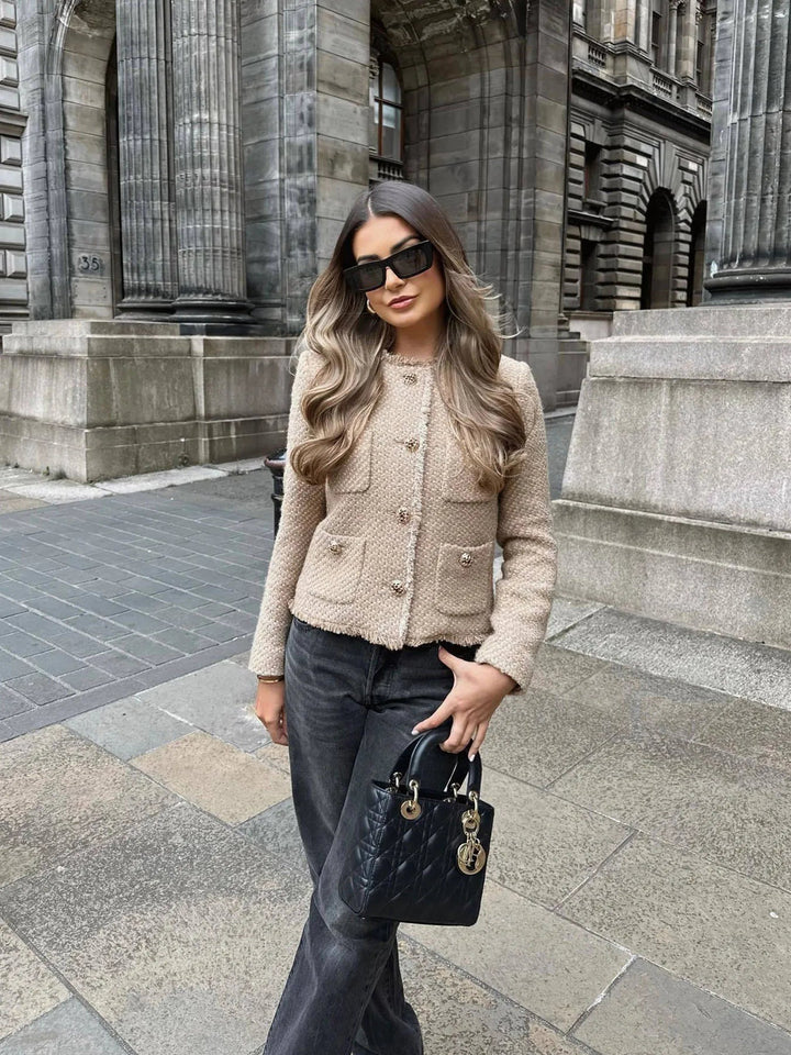 W&W Mode | Lässige Tweed Sommerjacke