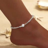 WW | Gold/silver Fußkettchen Für Damen