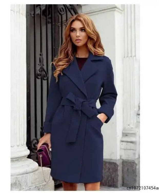 WW | Stylischer Trenchcoat mit Gürtel