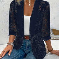 WW | Eleganter Blazer mit Spitze
