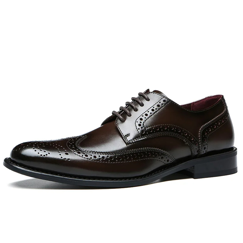WW | Elegante Leder Herrenschuhe Mit Schnürung Und Zeitlosem Design