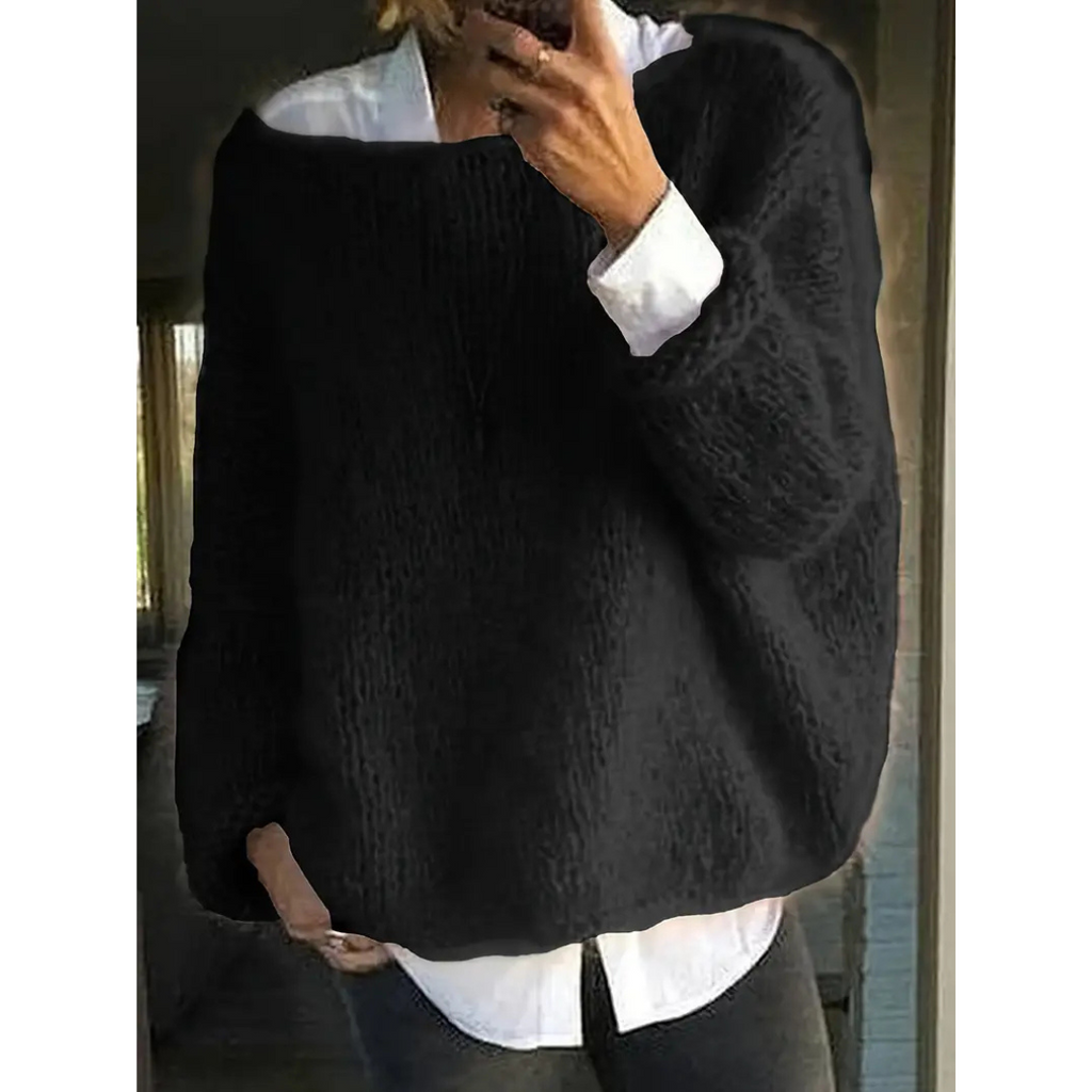 WW | Pullover Damen Strick Casual mit Langen Ärmeln