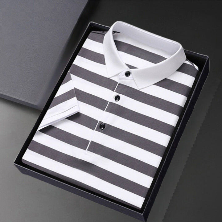 Stripe Polo Shirt