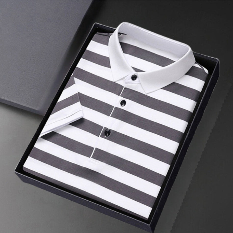 Stripe Polo Shirt