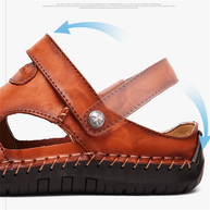 WW | Herren Sandalen Hergestellt aus Sehr Weichem Leder, Das Atmungsaktiven Komfort Unter J Edem Outdoor Abenteuer Gewährleistet.