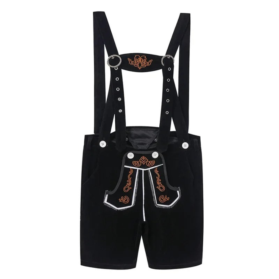 WW | Kurze Lederhosen Für Damen Mit Stickereien Perfekt Für Feiern