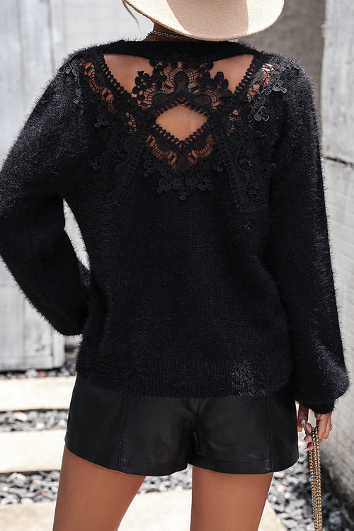 WW | Palette Von Herbst Spitze Langarm Pullover