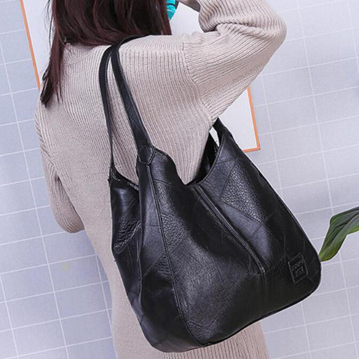 Retro-Ledertasche für Damen