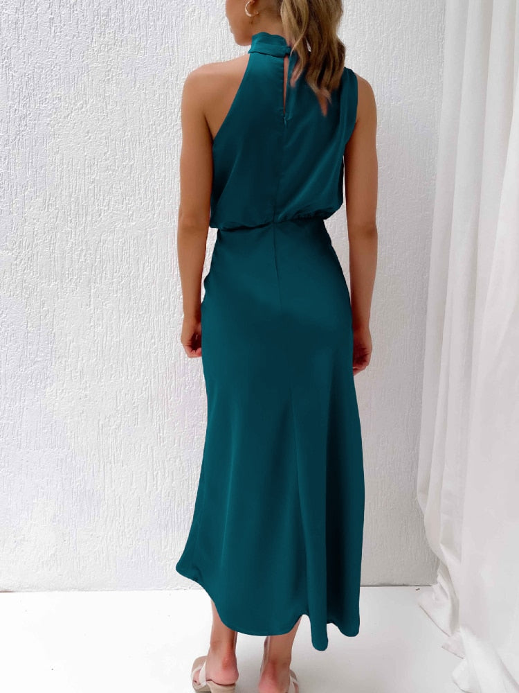 WW | Seidenkleid mit Fleckendesign für Damen