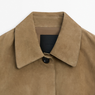 WW | Wildleder Cropped Jacke