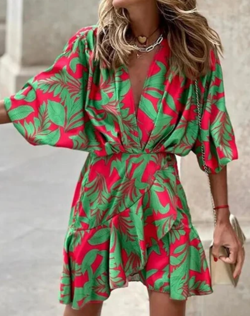 WW | Wunderschönes Boho-Wickelkleid