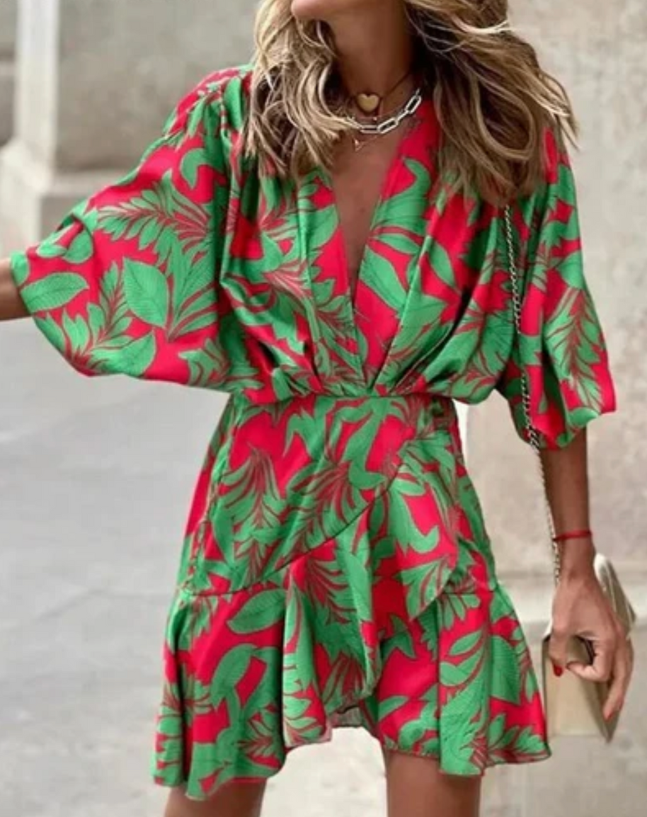 WW | Wunderschönes Boho-Wickelkleid