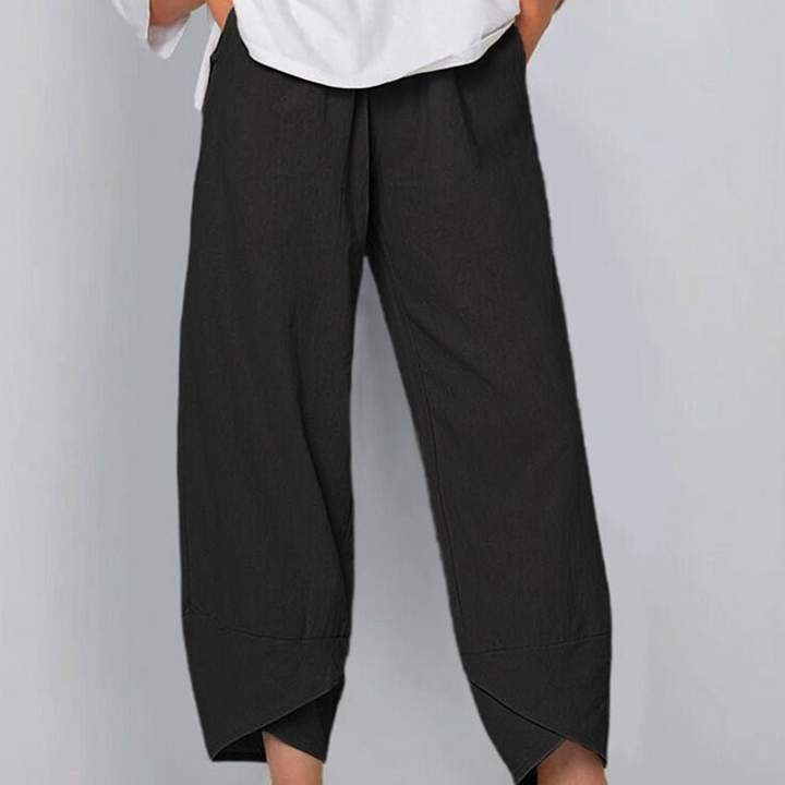 W&W Mode | Damenhose Leichte Baumwoll Und Leinen Damen Sommer Komfort