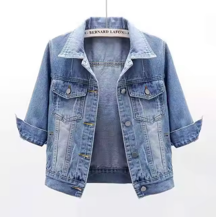 W&W Mode | Bunte Denimjacke